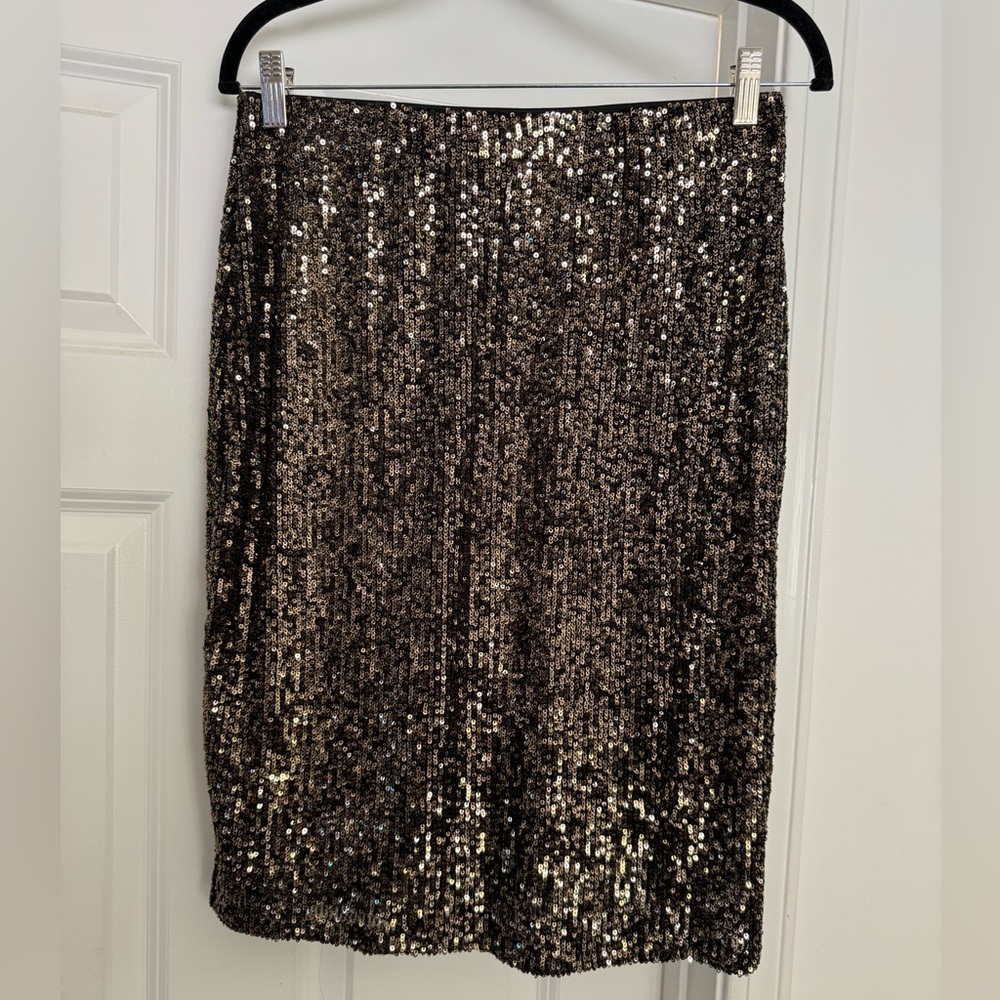 Cable & Gauge sequined skirt Small